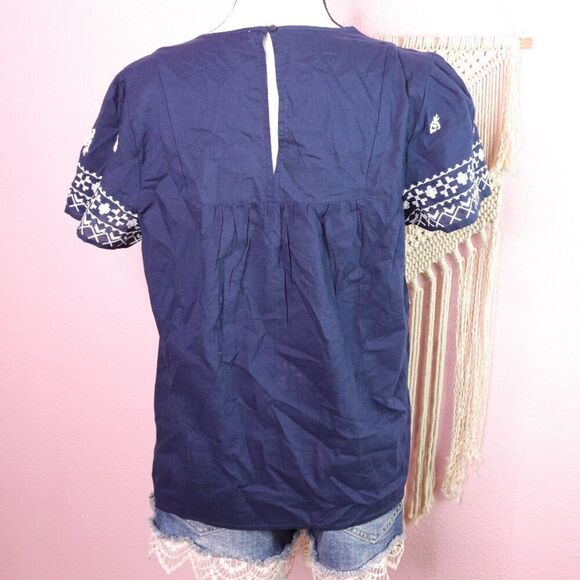 Lucky Brand‎ | Short Sleeve Top Medium - Picture 5 of 8
